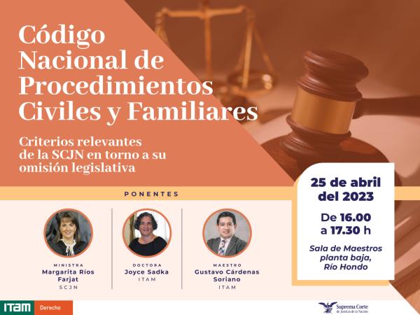 Código Nacional de Procedimientos Civiles y Familiares.