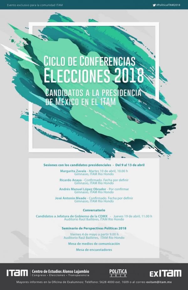 Ciclo de conferencias: Elecciones 2018