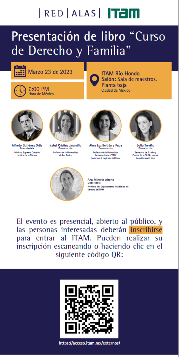 Presentación del libro "Curso de Derecho y Familia"