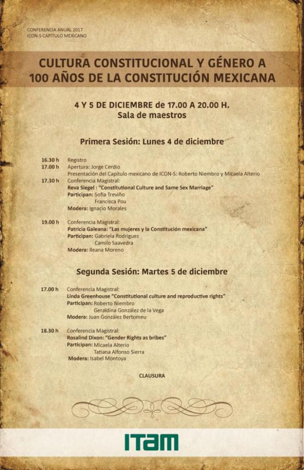 Cultura Constitucional y Género a 100 años de la Constitución Mexicana